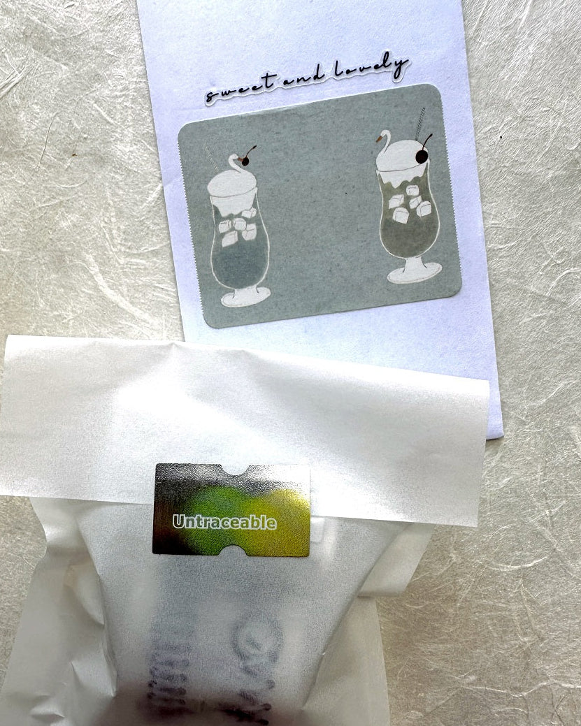 Tobimatsu Shoichiro - Swan sticky memo tape SAMPLES