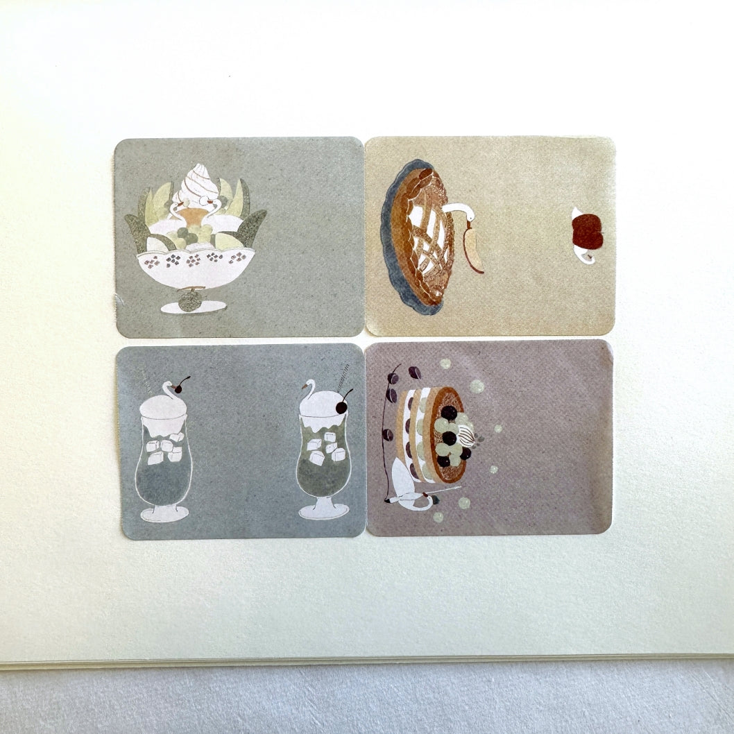 Tobimatsu Shoichiro - Swan sticky memo tape SAMPLES