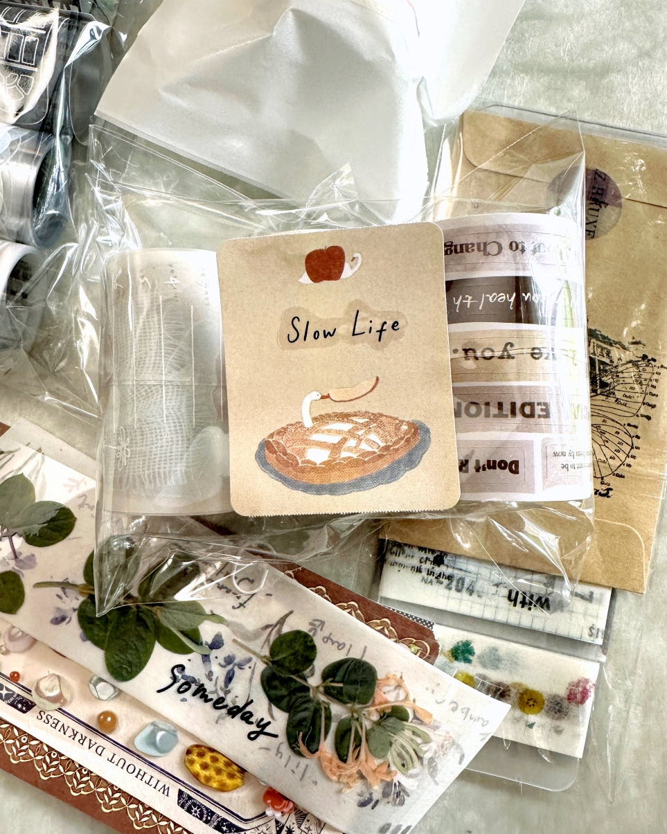 Tobimatsu Shoichiro - Swan sticky memo tape SAMPLES
