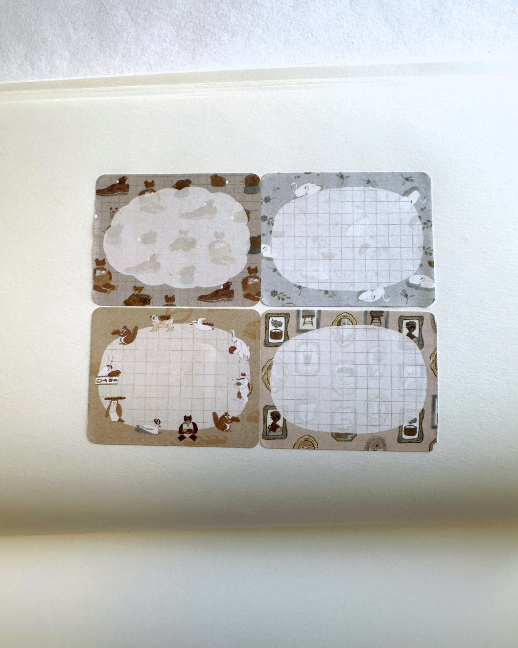 Tobimatsu Shoichiro - Animal Frames sticky memo tape SAMPLES