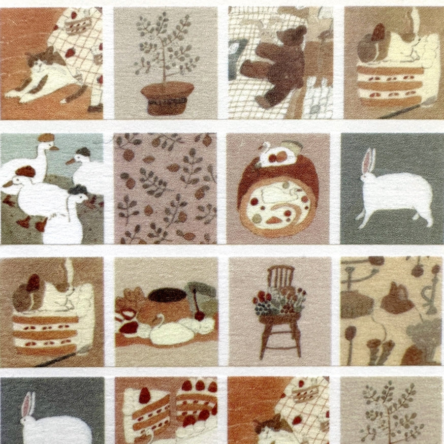 Tobimatsu Shoichiro - Original Artwork Exhibition washi tape SAMPLES