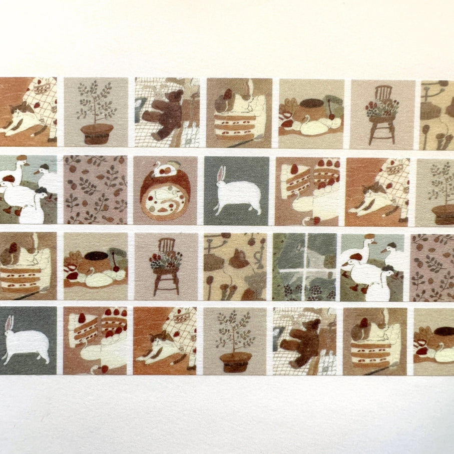 Tobimatsu Shoichiro - Original Artwork Exhibition washi tape SAMPLES