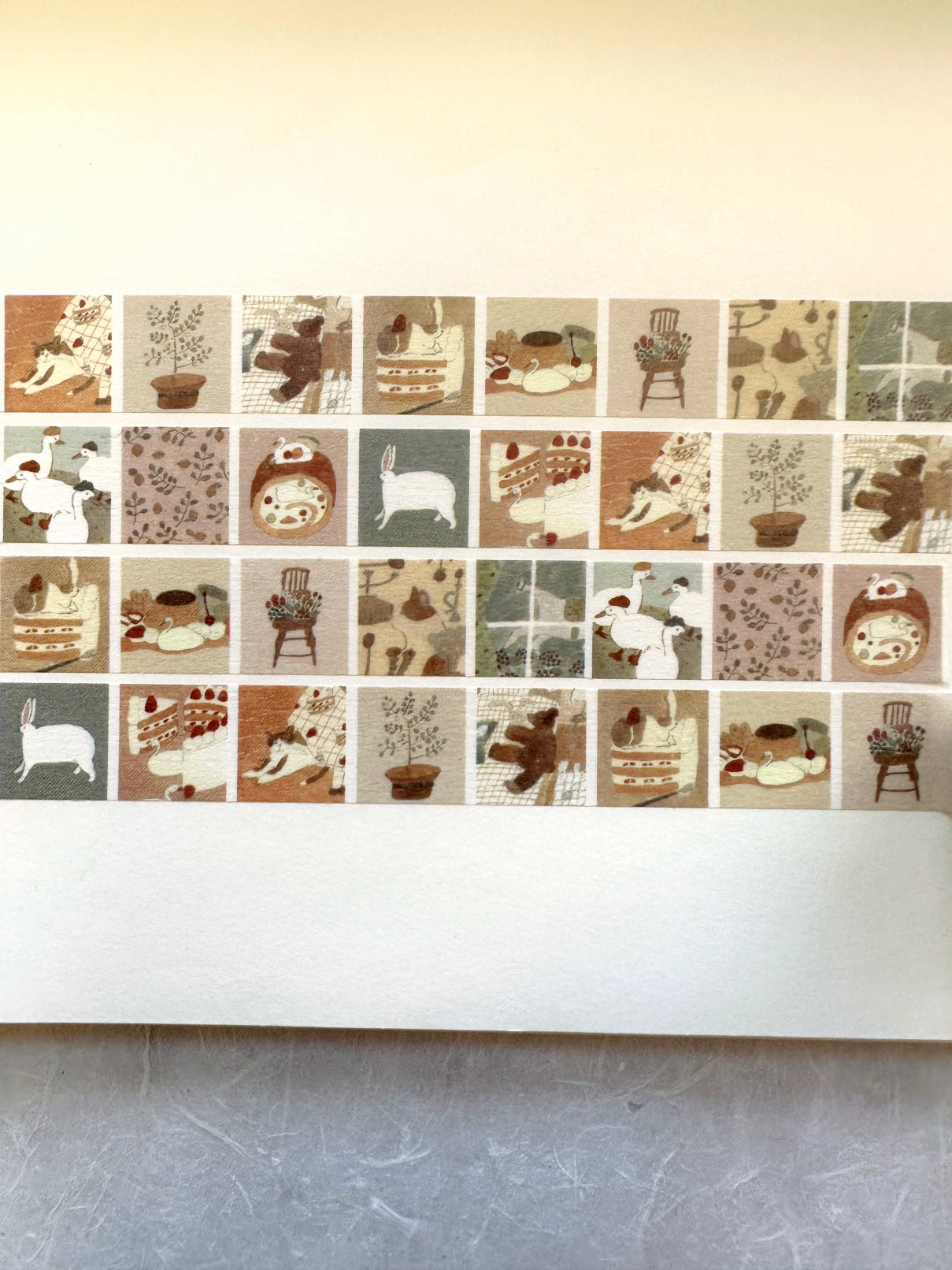 Tobimatsu Shoichiro - Original Artwork Exhibition washi tape SAMPLES