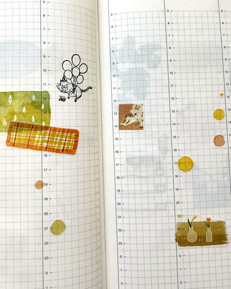 Tobimatsu Shoichiro - Original Artwork Exhibition washi tape SAMPLES