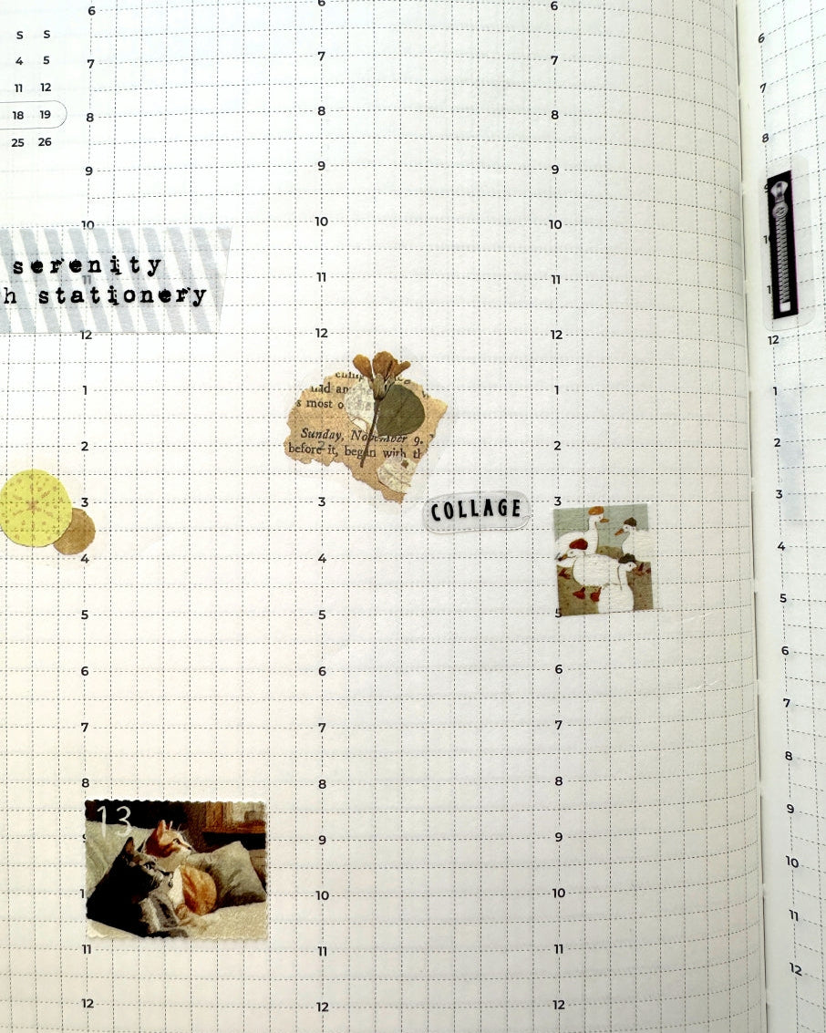 Tobimatsu Shoichiro - Original Artwork Exhibition washi tape SAMPLES