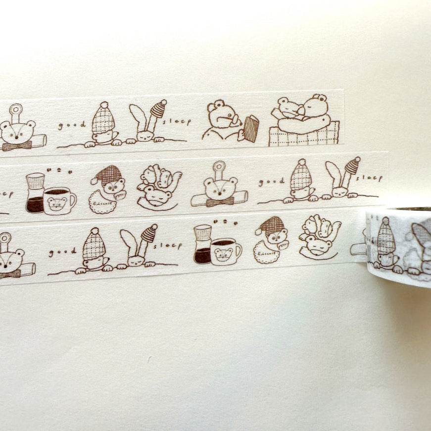 Tobimatsu Shoichiro - Small Daily Murmurings washi tape SAMPLES