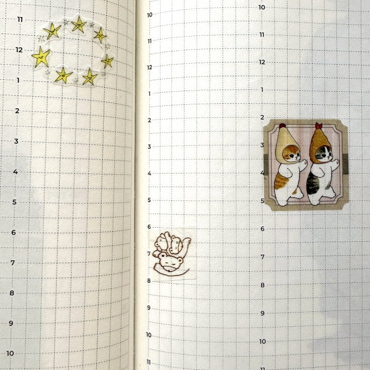 Tobimatsu Shoichiro - Small Daily Murmurings washi tape SAMPLES