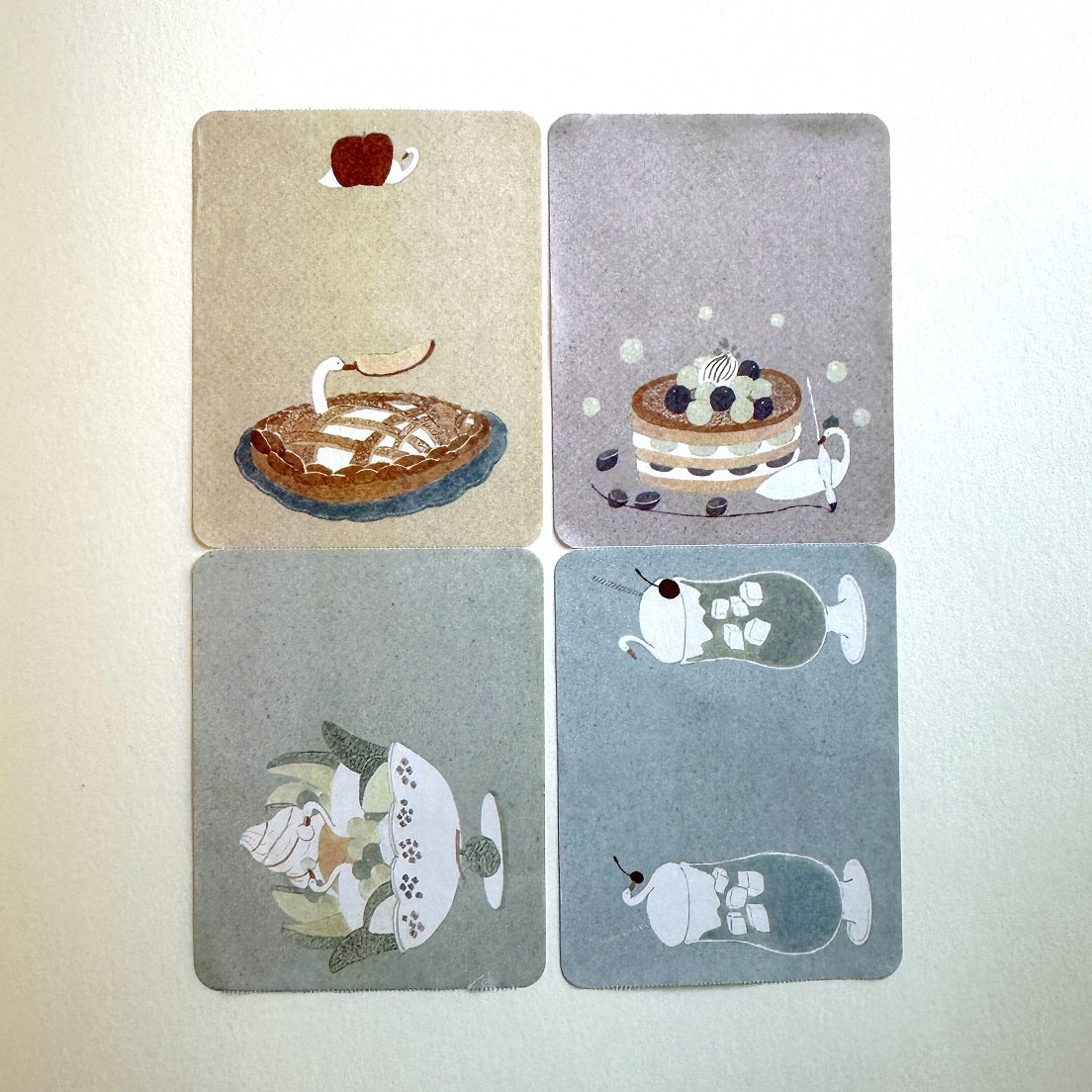 Tobimatsu Shoichiro - Swan sticky memo tape SAMPLES