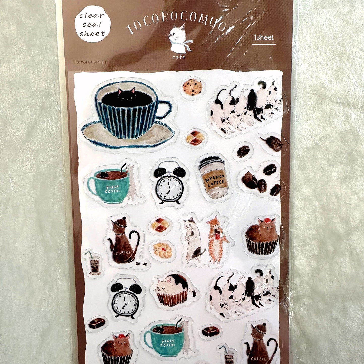 Furukawa Paper x Tocorocomugi - limited edition sticker sheets