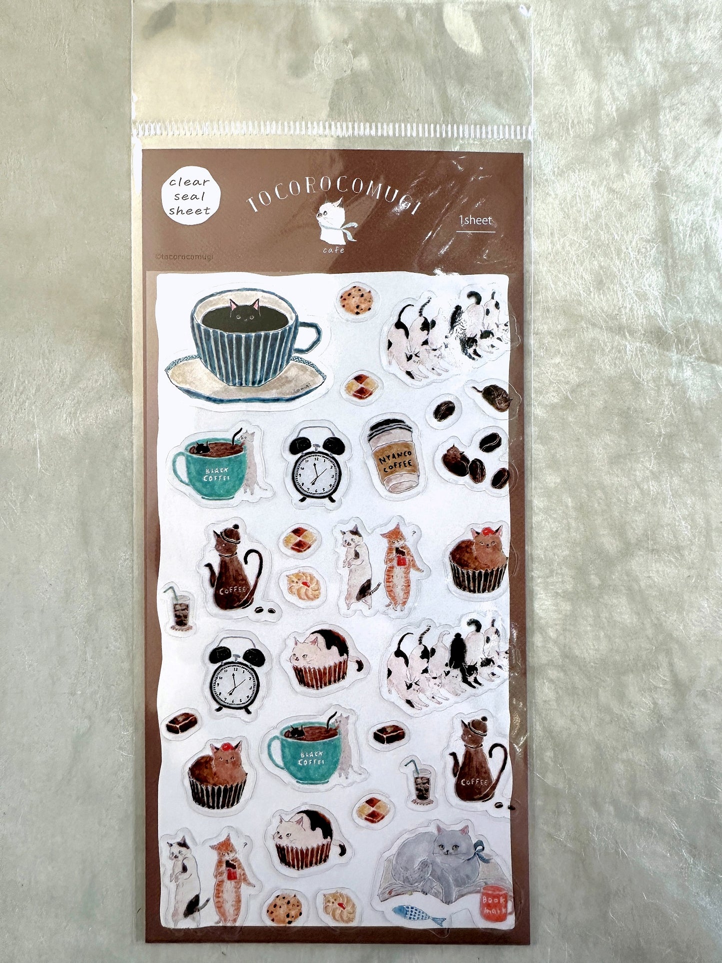Furukawa Paper x Tocorocomugi - limited edition sticker sheets
