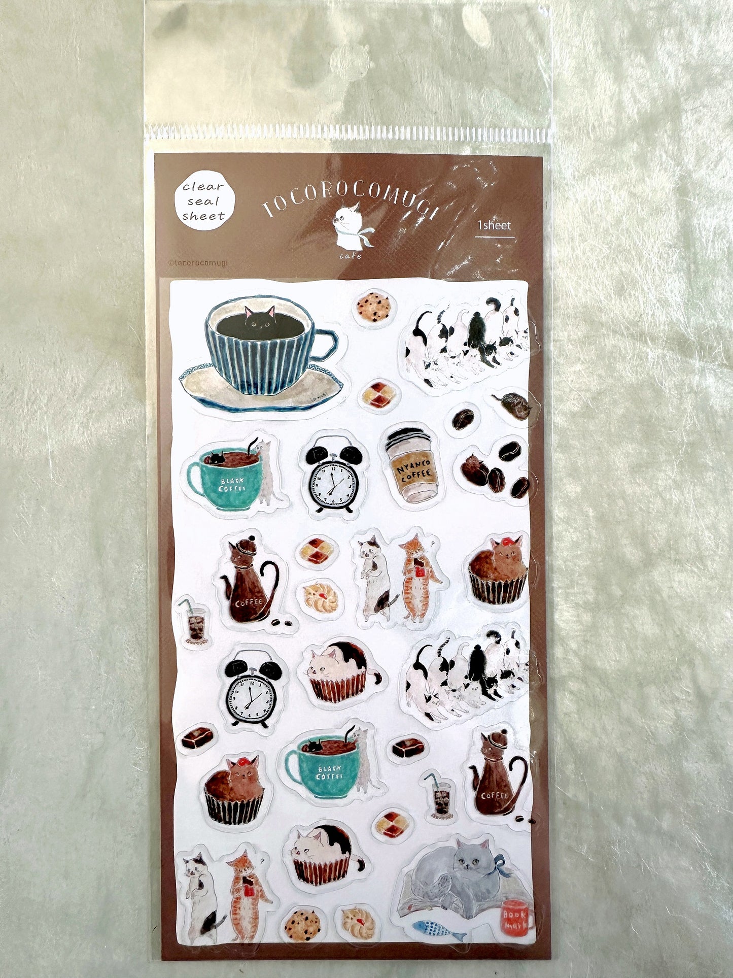 Furukawa Paper x Tocorocomugi - limited edition sticker sheets