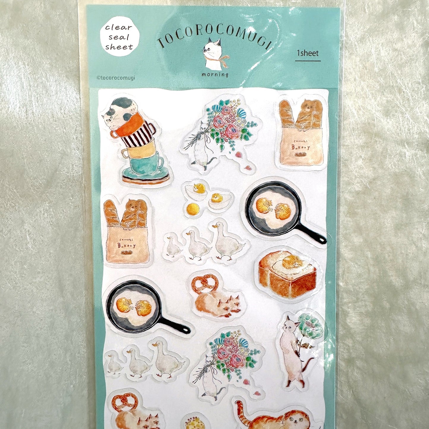 Furukawa Paper x Tocorocomugi - limited edition sticker sheets