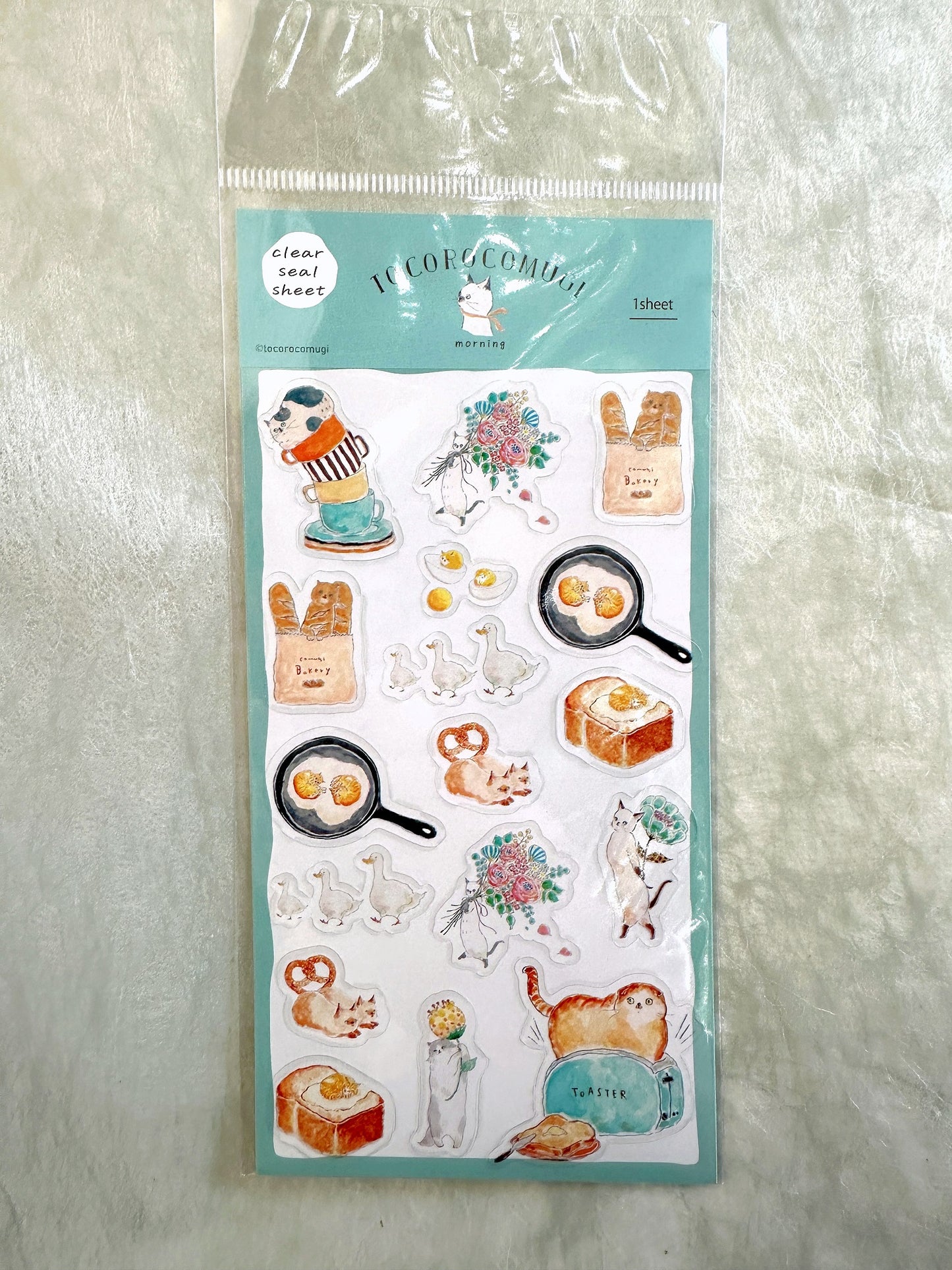 Furukawa Paper x Tocorocomugi - limited edition sticker sheets