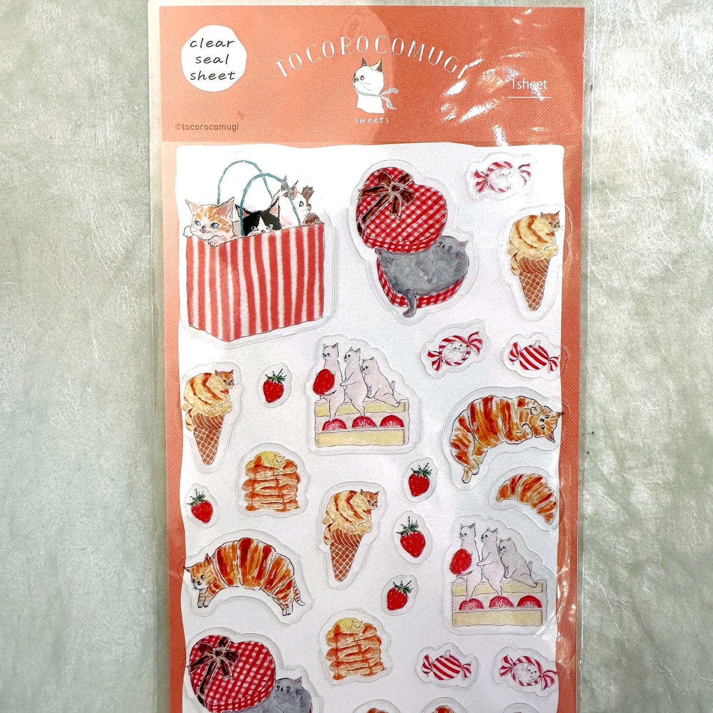 Furukawa Paper x Tocorocomugi - limited edition sticker sheets