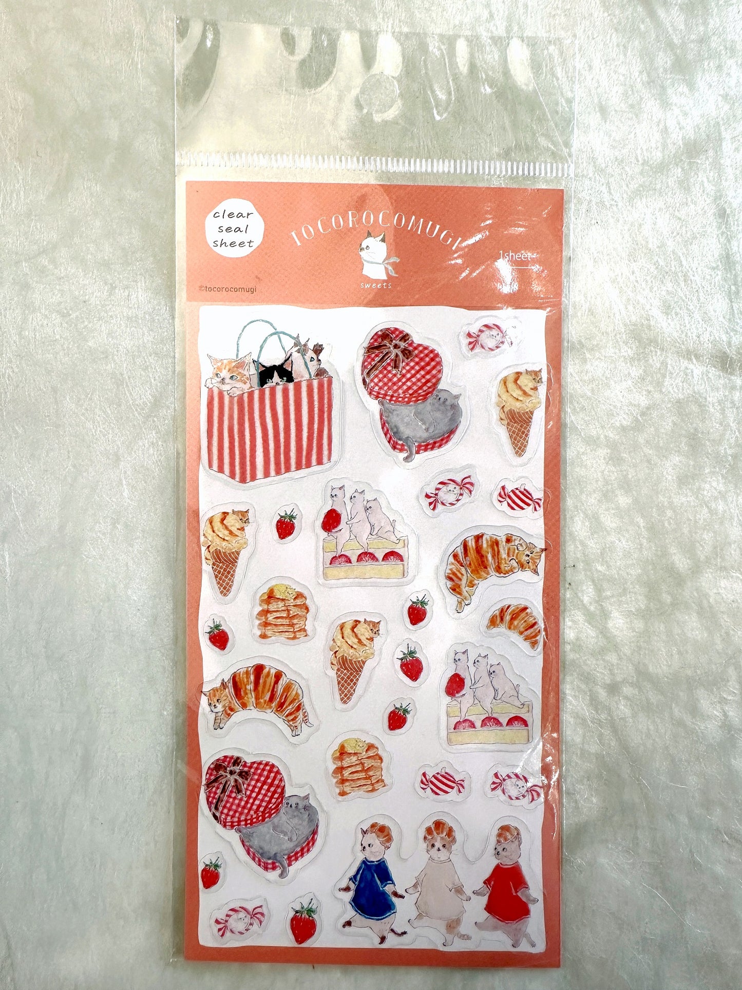 Furukawa Paper x Tocorocomugi - limited edition sticker sheets