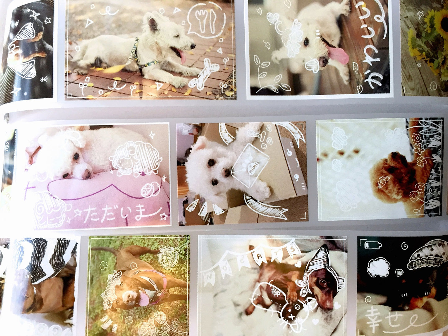 TokubetsuMemori - Happy Doggo Happy Life PET tape SAMPLES