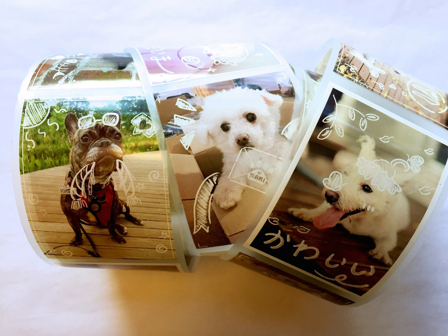 TokubetsuMemori - Happy Doggo Happy Life PET tape SAMPLES