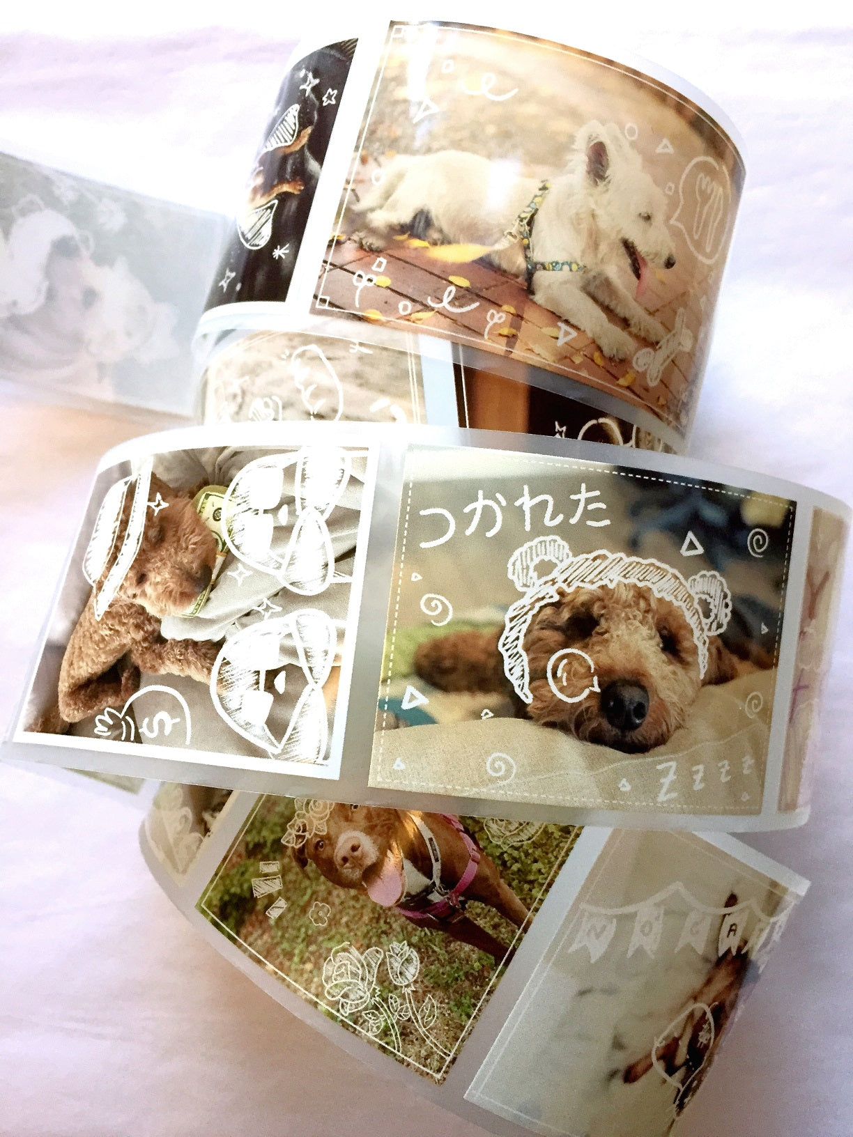 TokubetsuMemori - Happy Doggo Happy Life PET tape SAMPLES