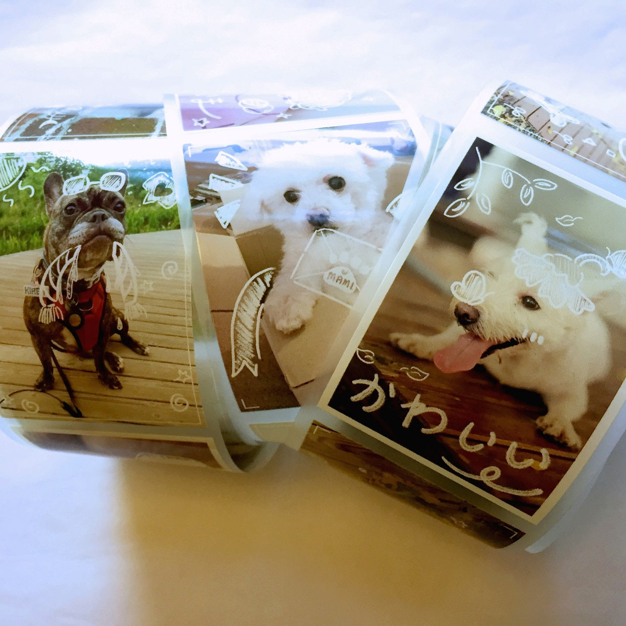 TokubetsuMemori - Happy Doggo Happy Life PET tape SAMPLES