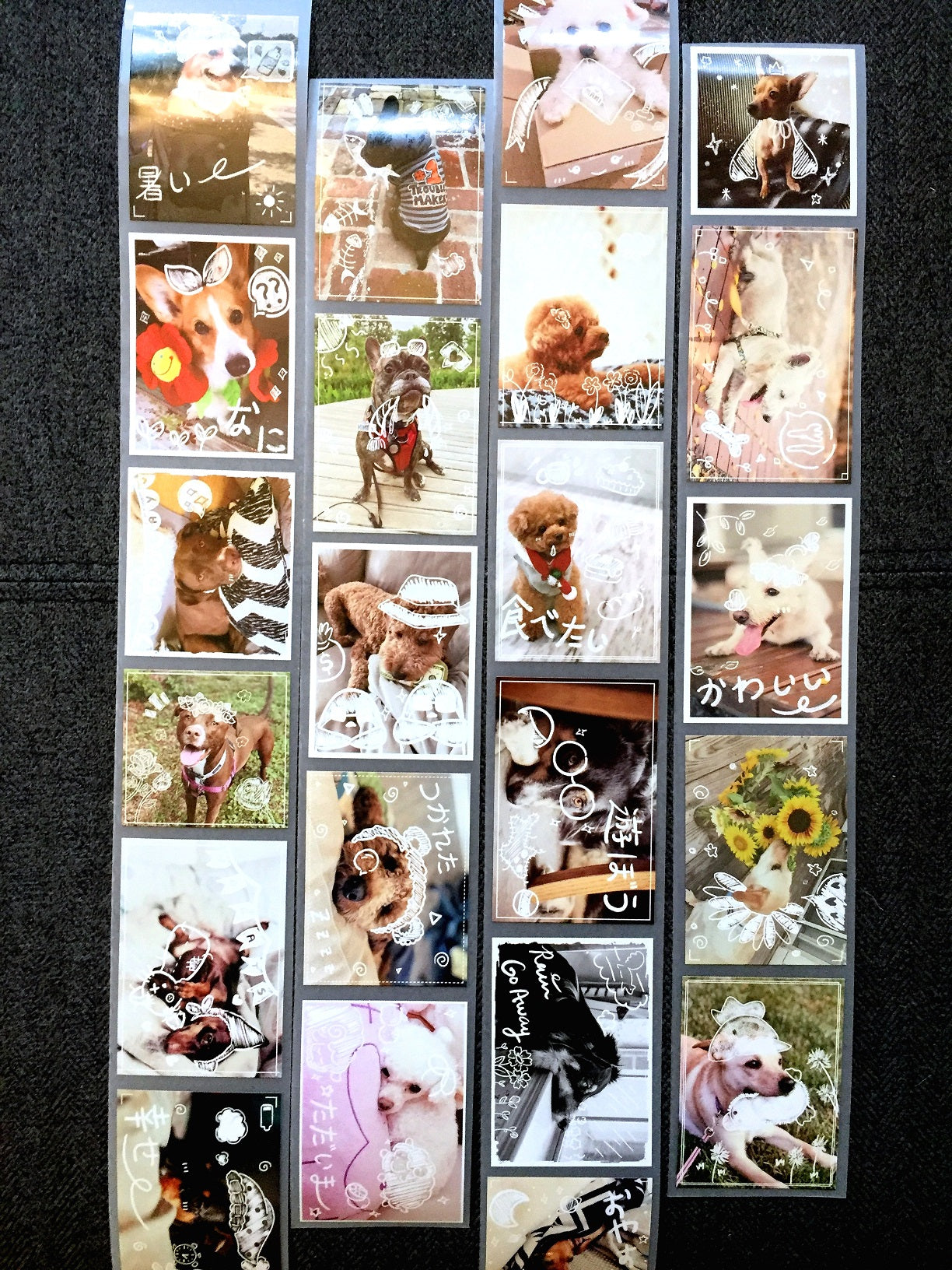 TokubetsuMemori - Happy Doggo Happy Life PET tape SAMPLES