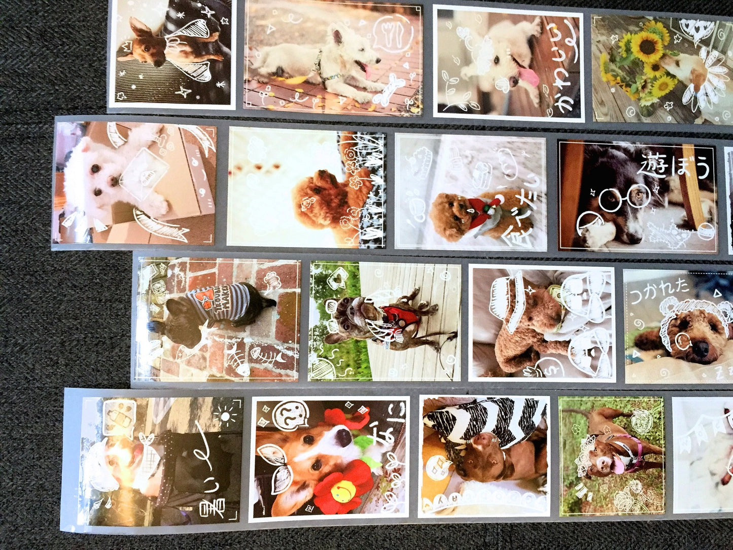 TokubetsuMemori - Happy Doggo Happy Life PET tape SAMPLES