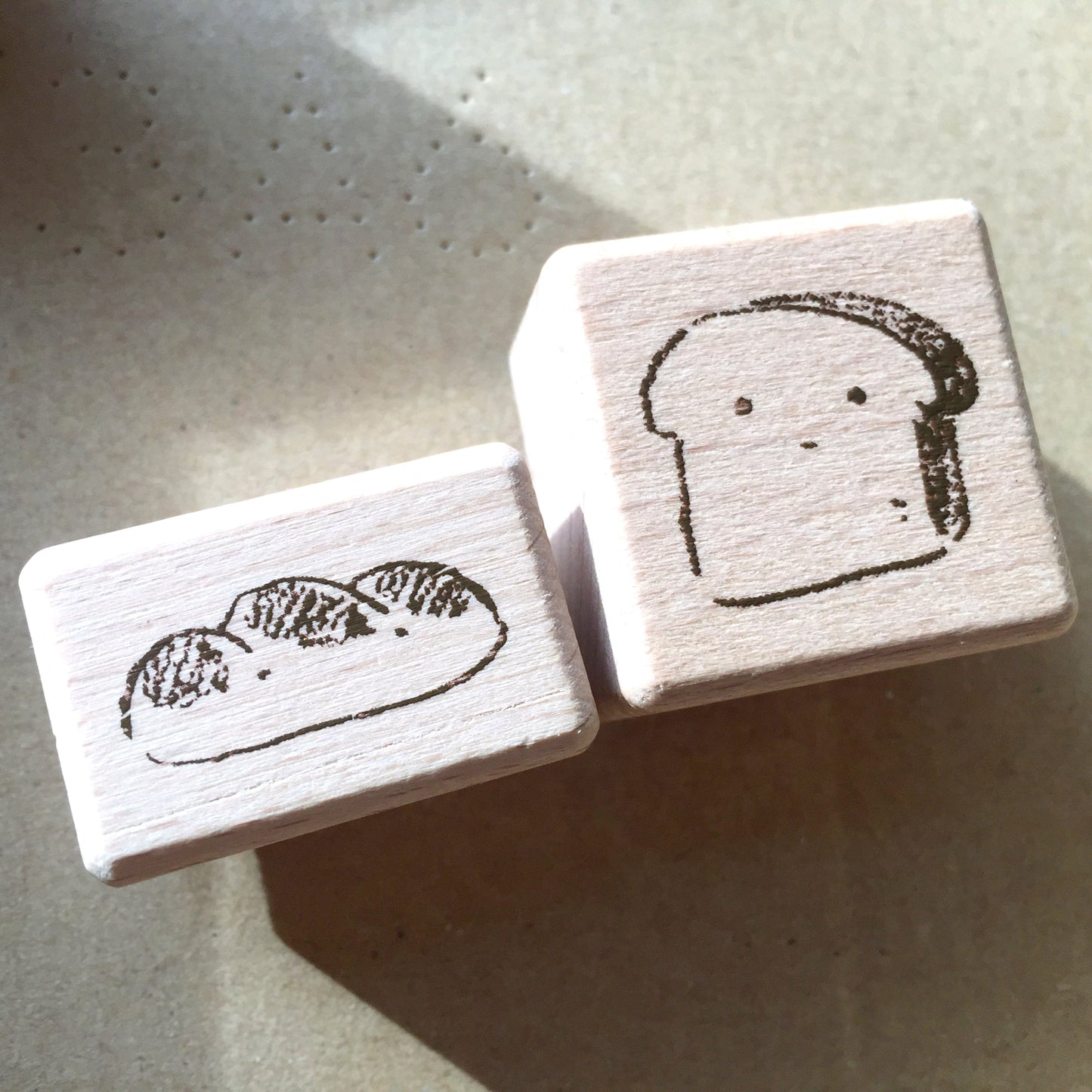 Tomatonasu - Cute Bread rubber stamps [New]