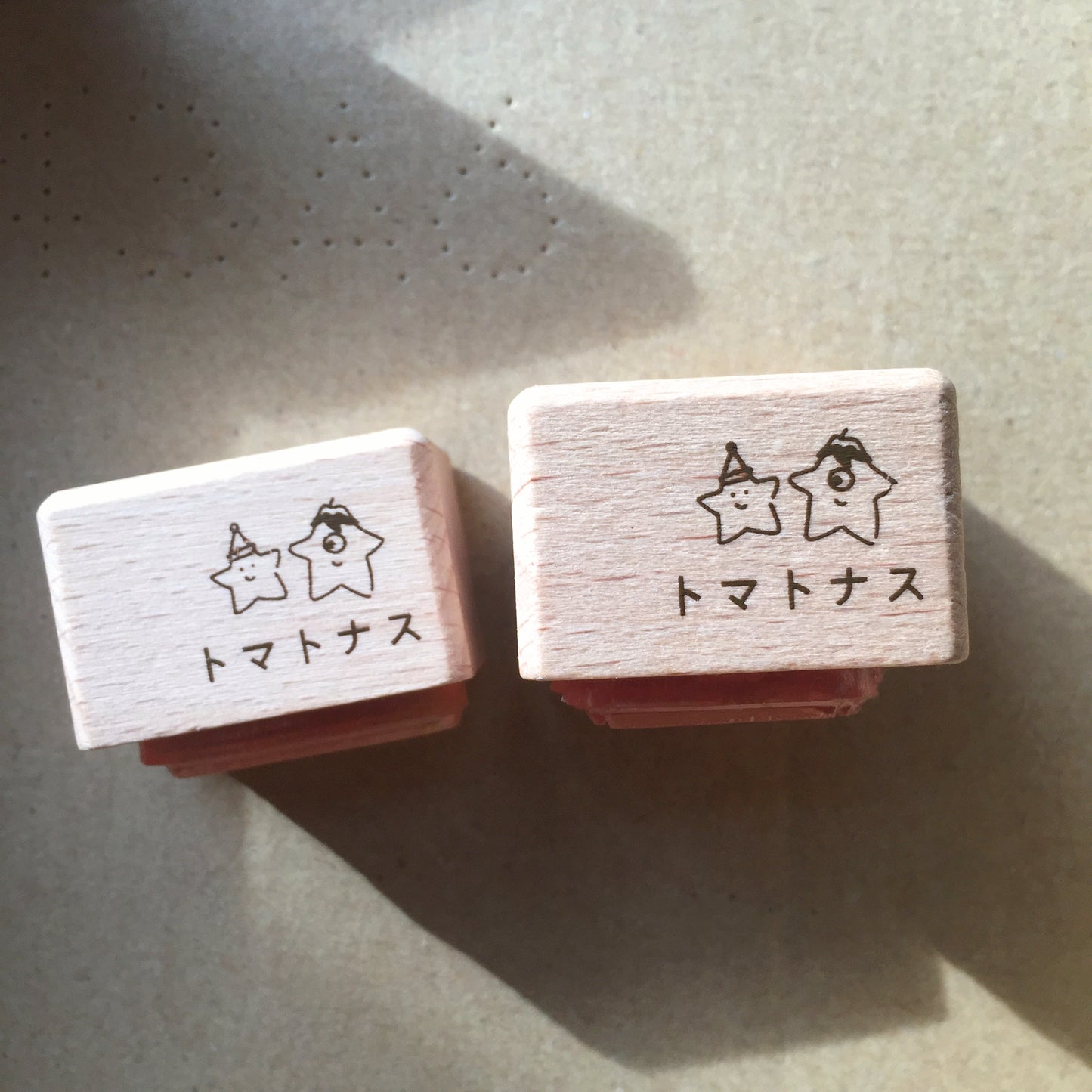Tomatonasu - Cute Bread rubber stamps [New]