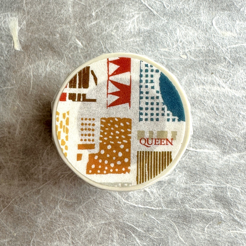 Two Raccoons - Queen kiss-cut washi tape SAMPLES