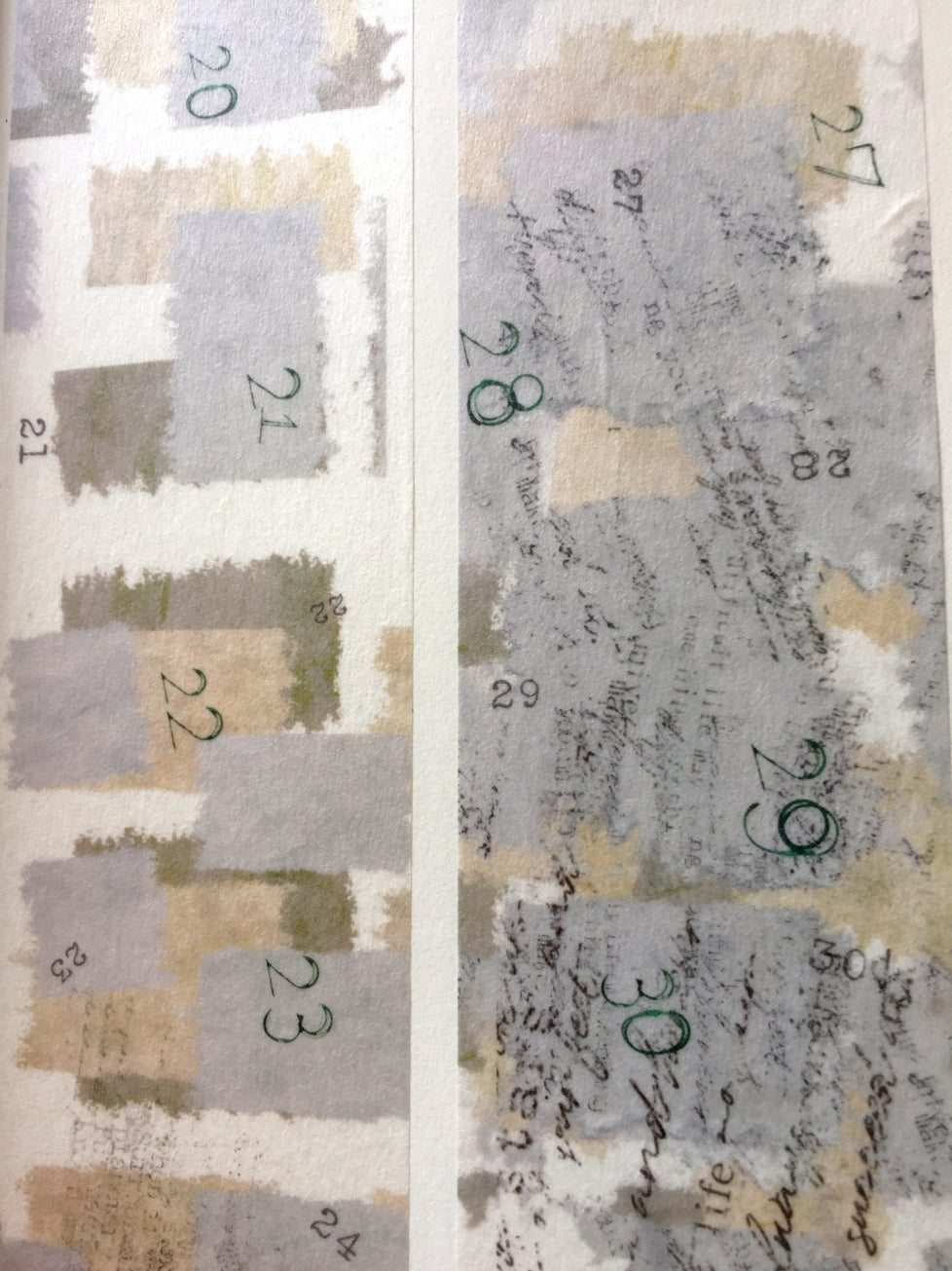 Ursulaloft - Fragment ver. 2 washi tape SAMPLES