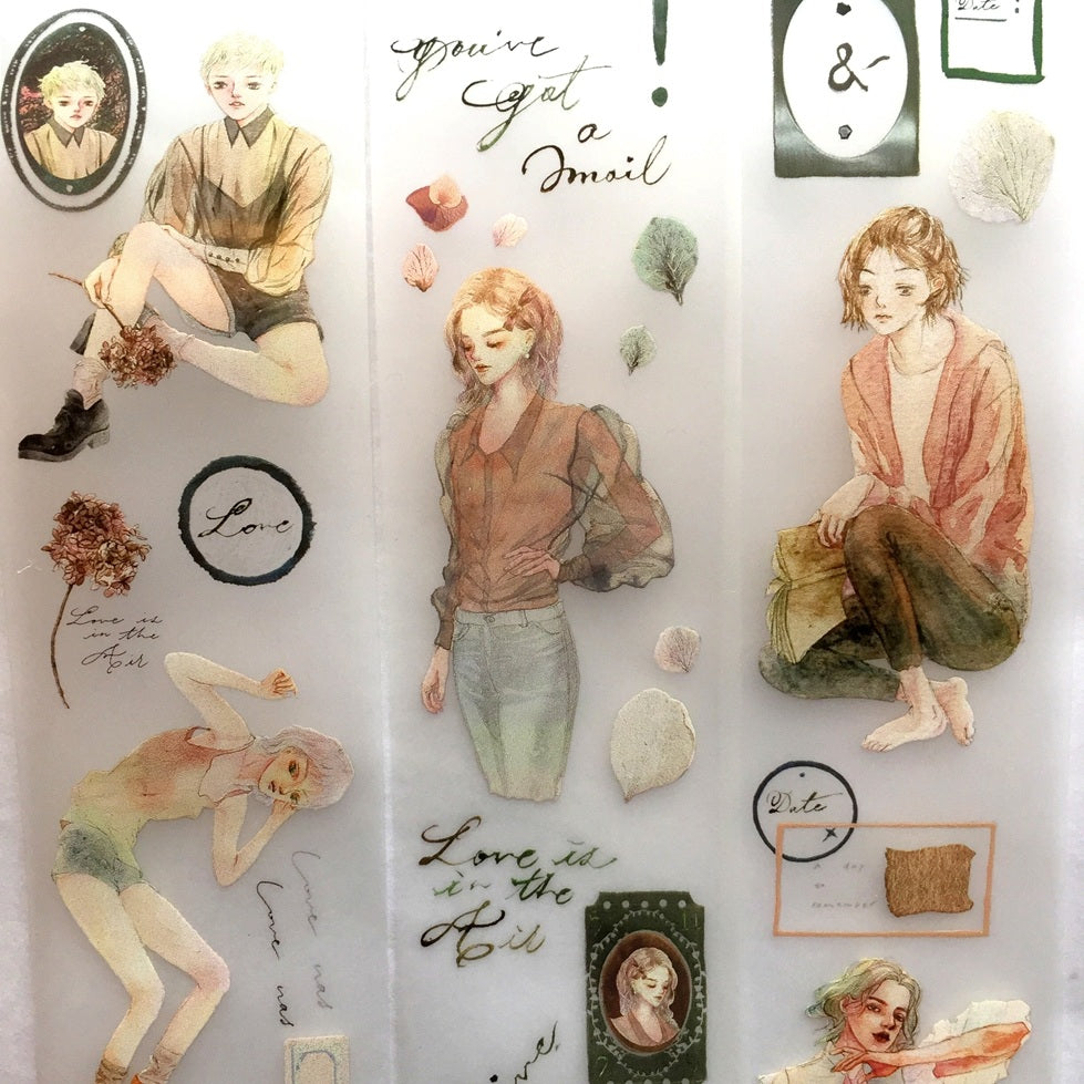 Ursulaloft - Love Is PET tape (4 cm x 114 cm) SAMPLES