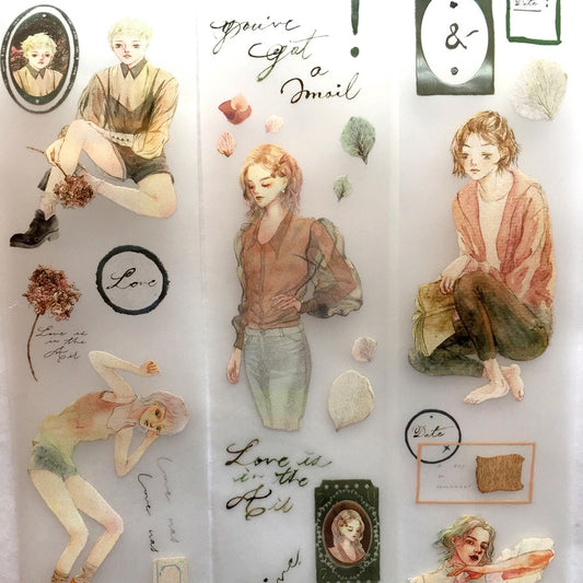Ursulaloft - Love Is PET tape (4 cm x 114 cm) SAMPLES