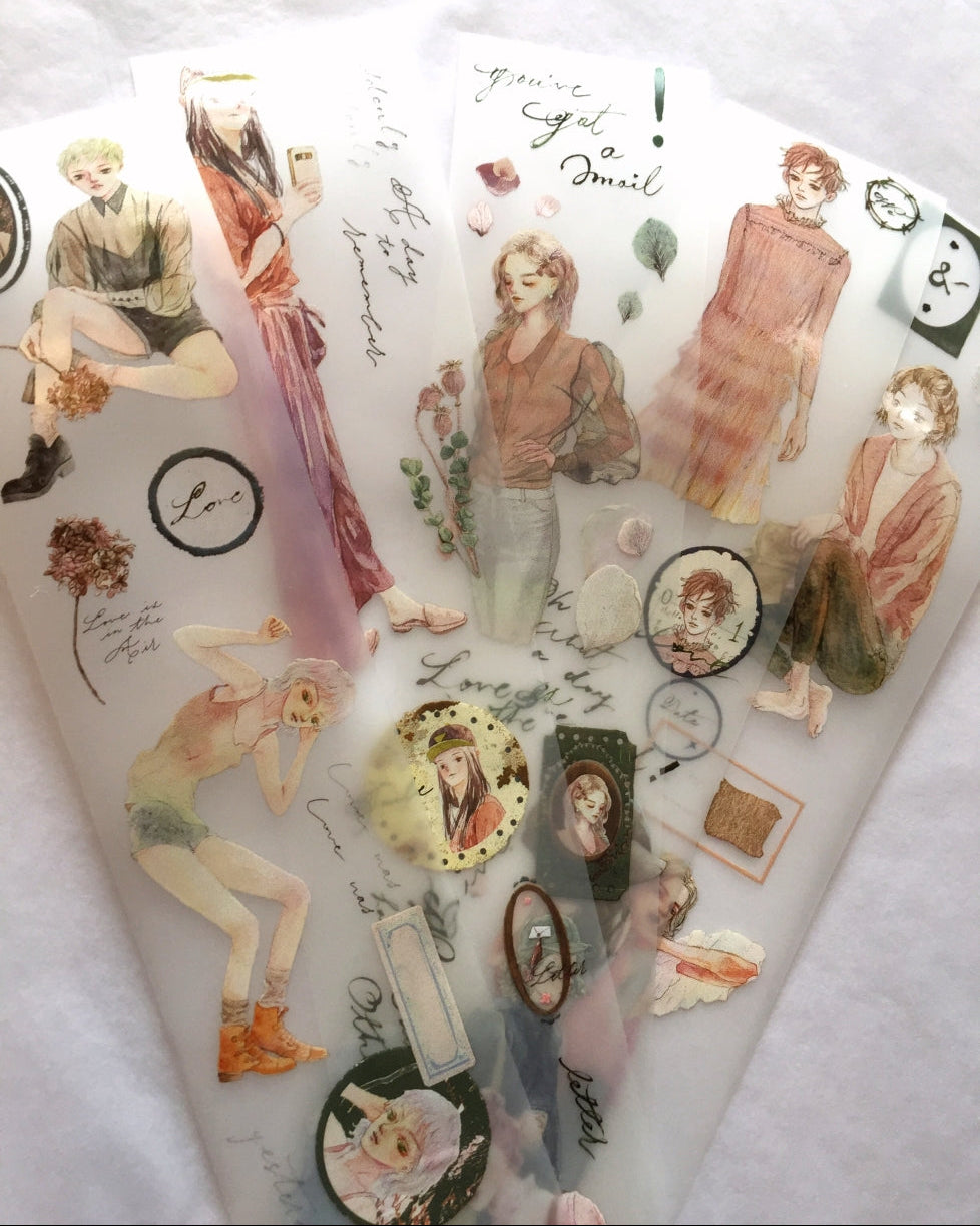 Ursulaloft - Love Is PET tape (4 cm x 114 cm) SAMPLES