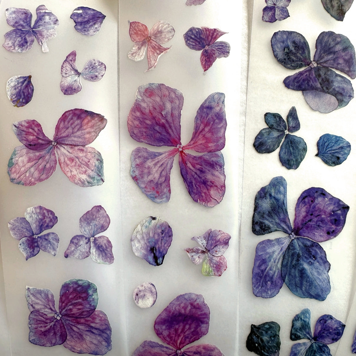 Ursulaloft - Indigo Petals PET tape (4 cm x 150 cm) SAMPLES