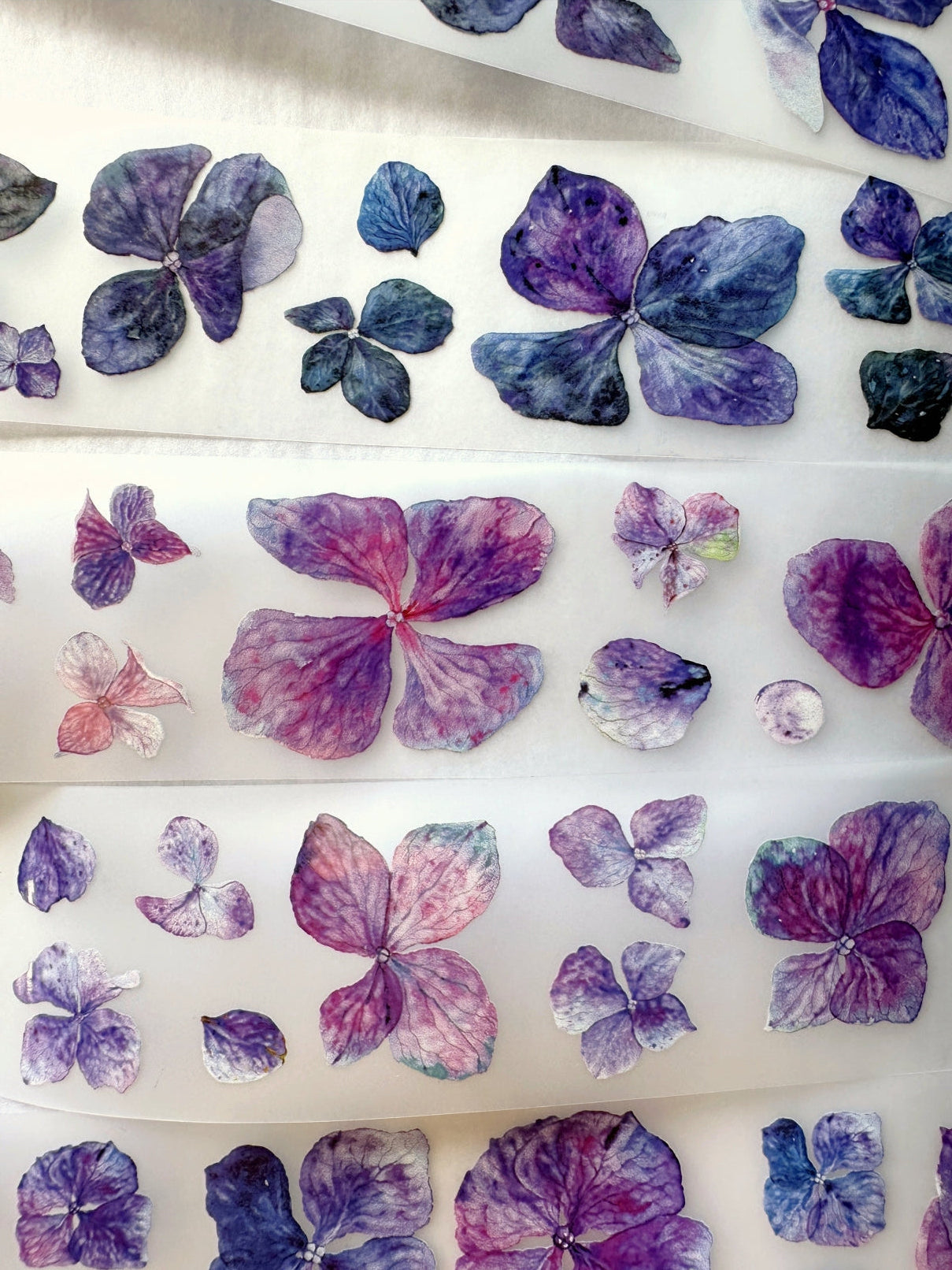 Ursulaloft - Indigo Petals PET tape (4 cm x 150 cm) SAMPLES