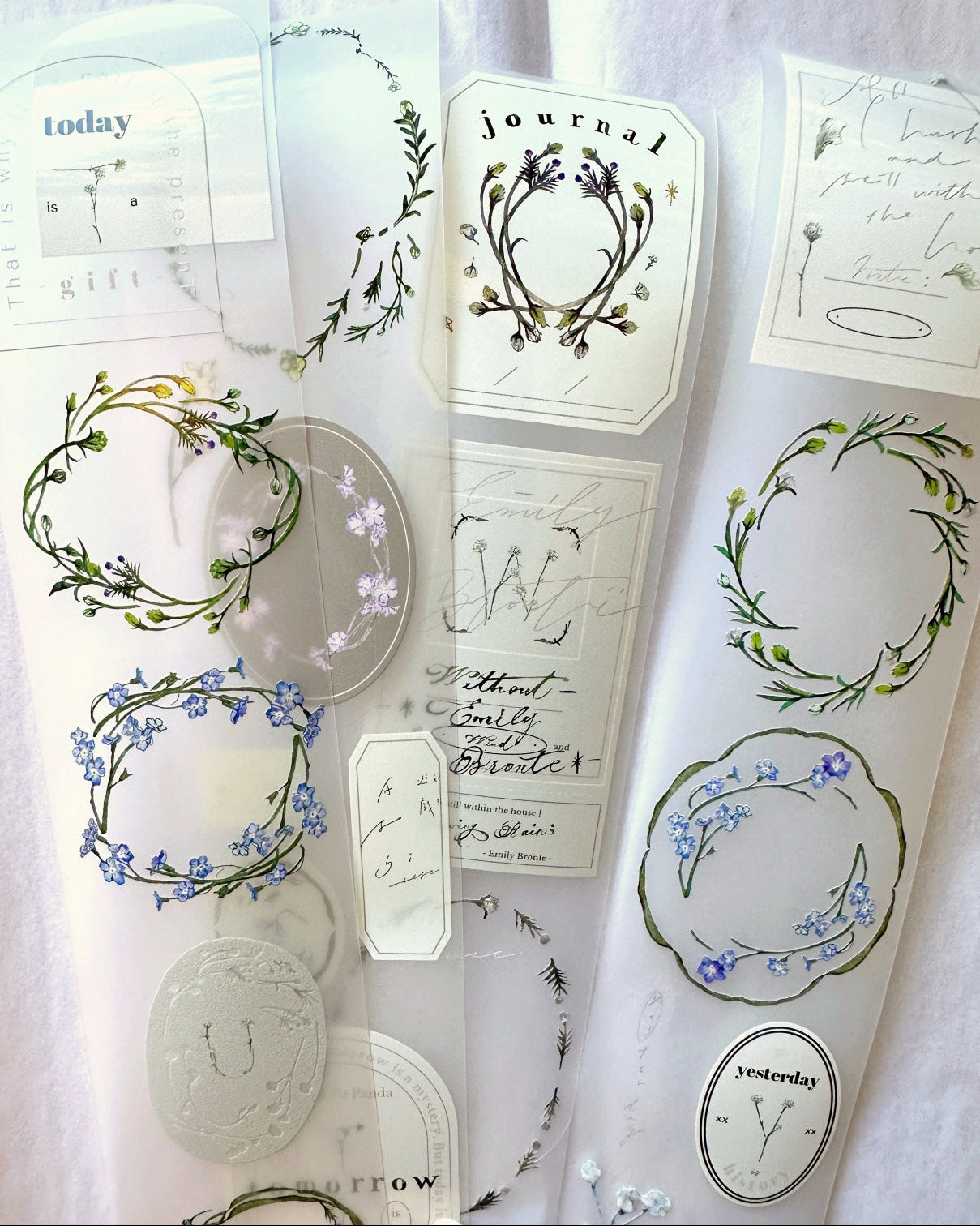 Ursulaloft - Forget Me Not PET tape (5 cm x 333 cm) SAMPLES