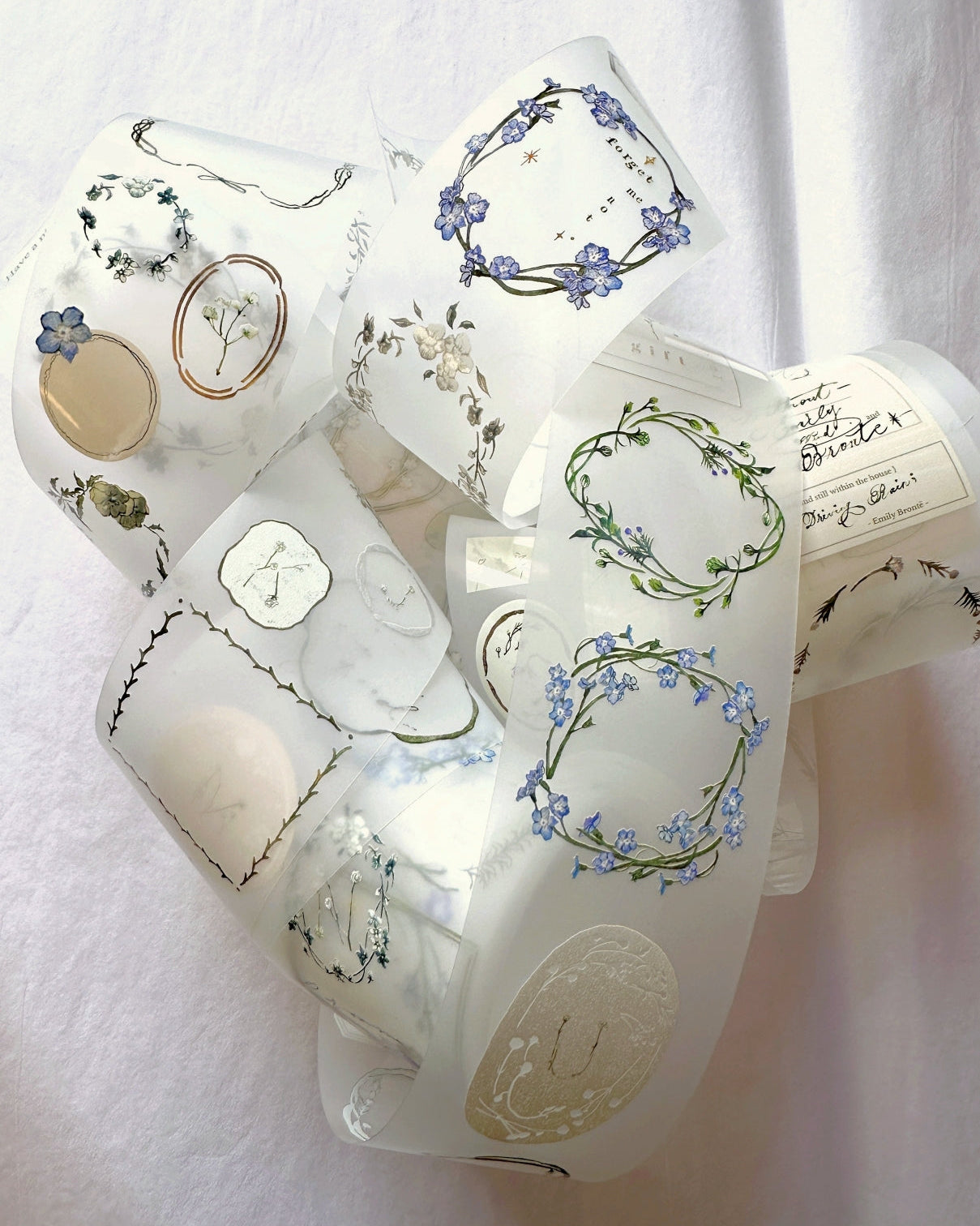 Ursulaloft - Forget Me Not PET tape (5 cm x 333 cm) SAMPLES