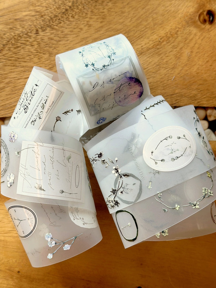 Ursulaloft - Forget Me Not PET tape (5 cm x 333 cm) SAMPLES