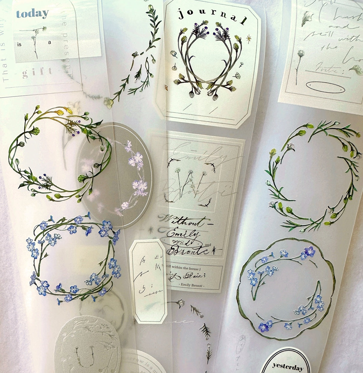 Ursulaloft - Forget Me Not PET tape (5 cm x 333 cm) SAMPLES