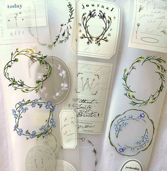 Ursulaloft - Forget Me Not PET tape (5 cm x 333 cm) SAMPLES