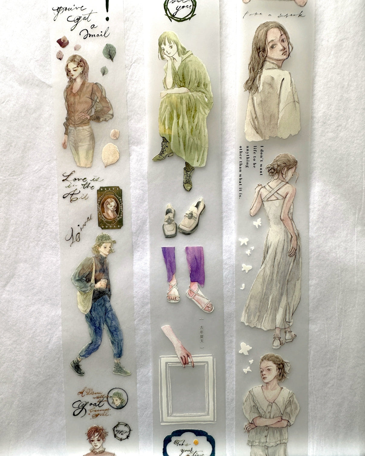Ursulaloft - Alone PET tape (4 cm x 120 cm) SAMPLES