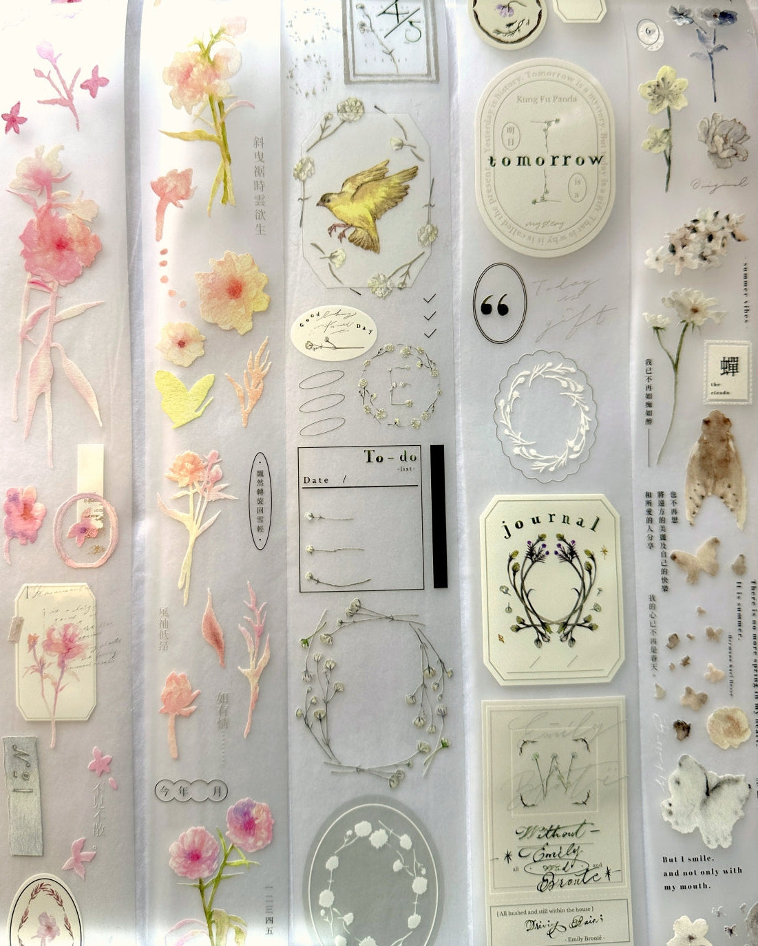 Ursulaloft - It's Summer Already PET tape (4 cm x 120 cm) SAMPLES