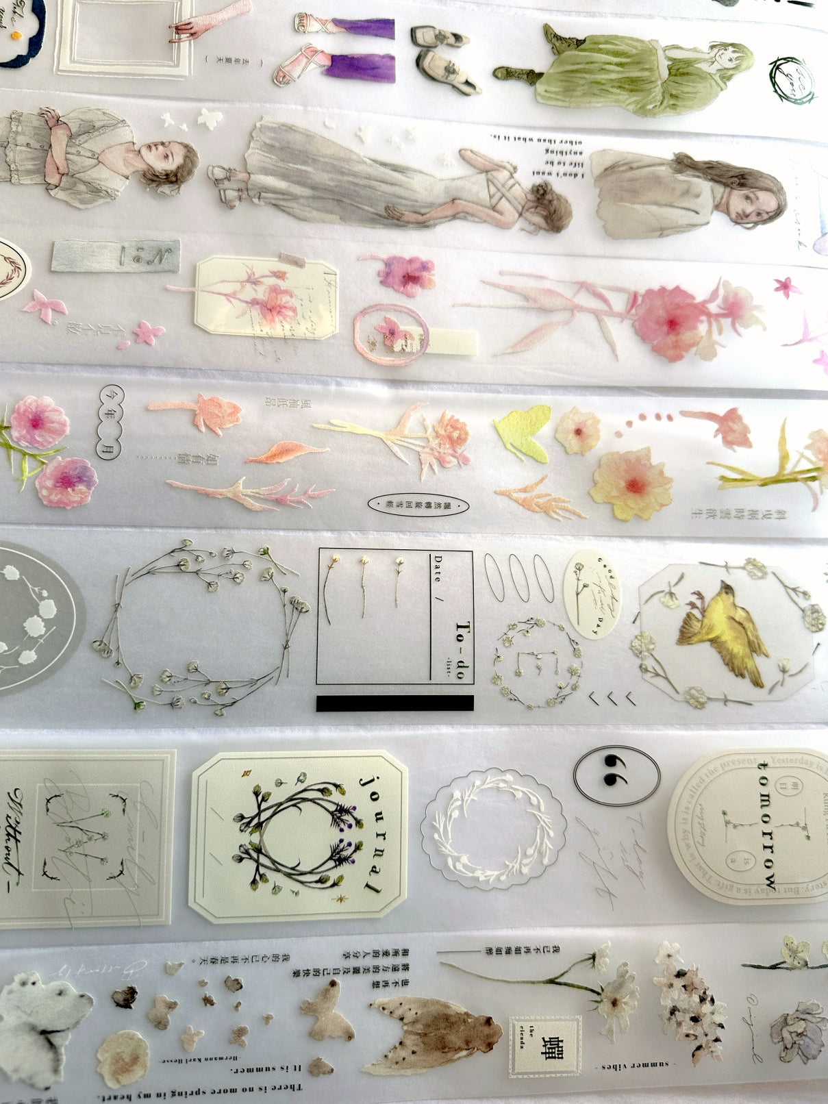 Ursulaloft - Alone PET tape (4 cm x 120 cm) SAMPLES