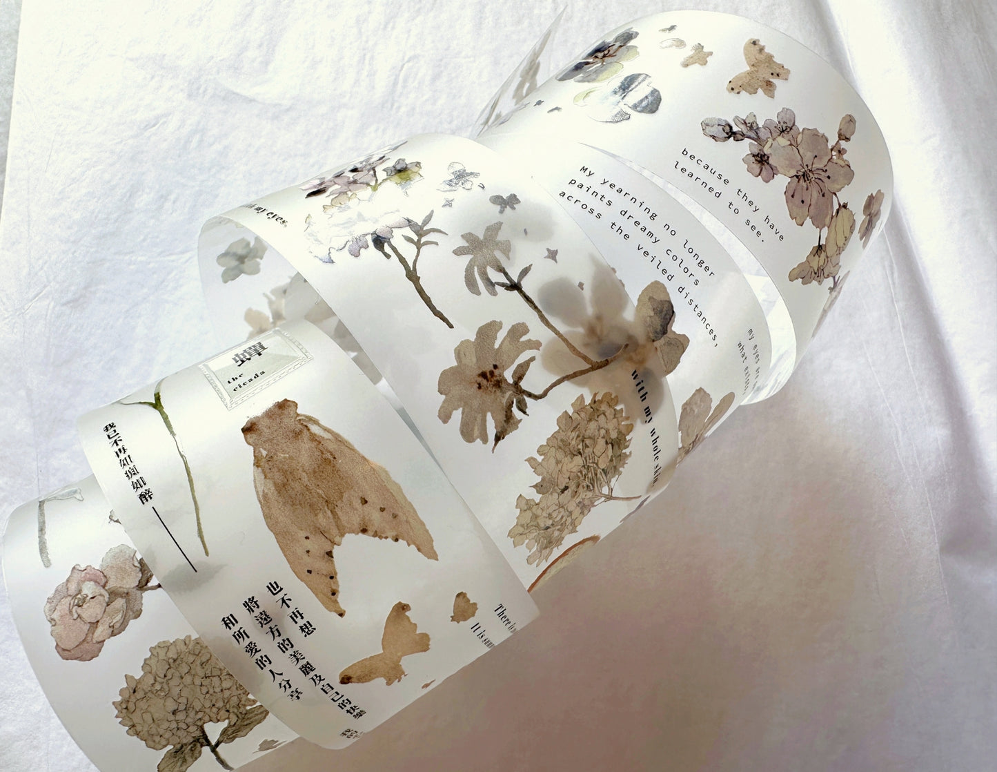 Ursulaloft - It's Summer Already PET tape (4 cm x 120 cm) SAMPLES