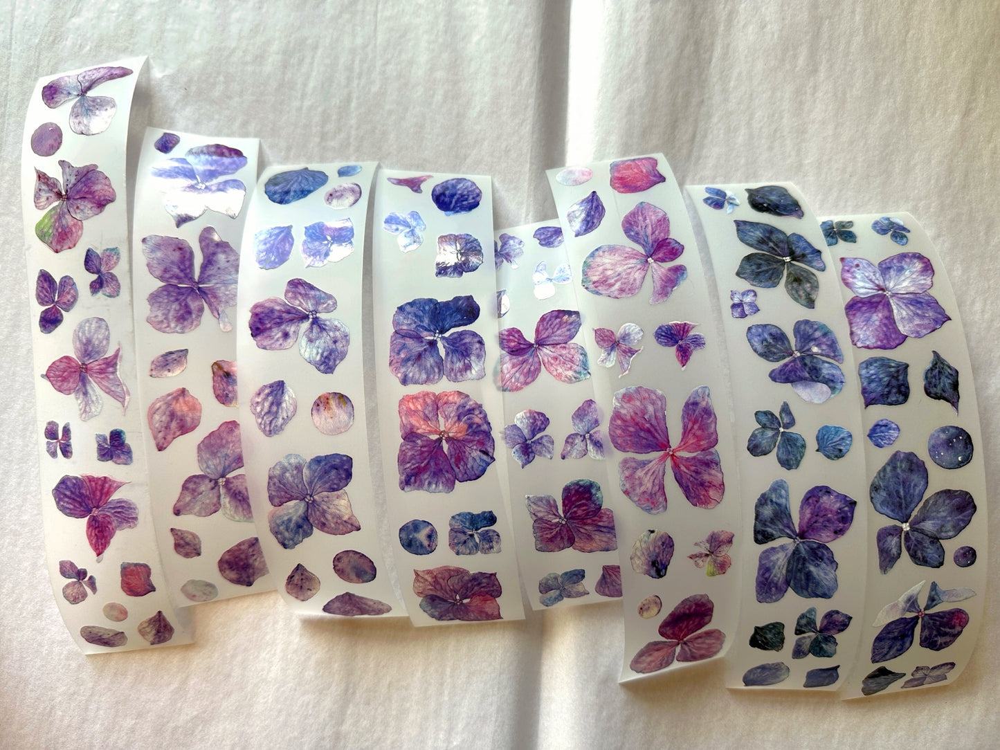 Ursulaloft - Indigo Petals PET tape (4 cm x 150 cm) SAMPLES