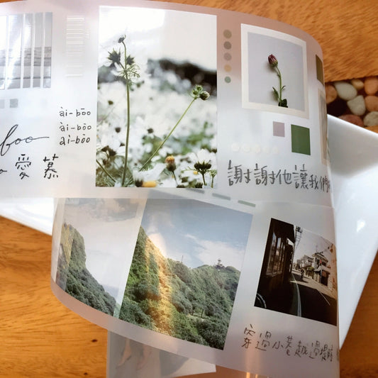 Urtapeprint x dddeer2014 - Winter Whisper PET tape SAMPLES