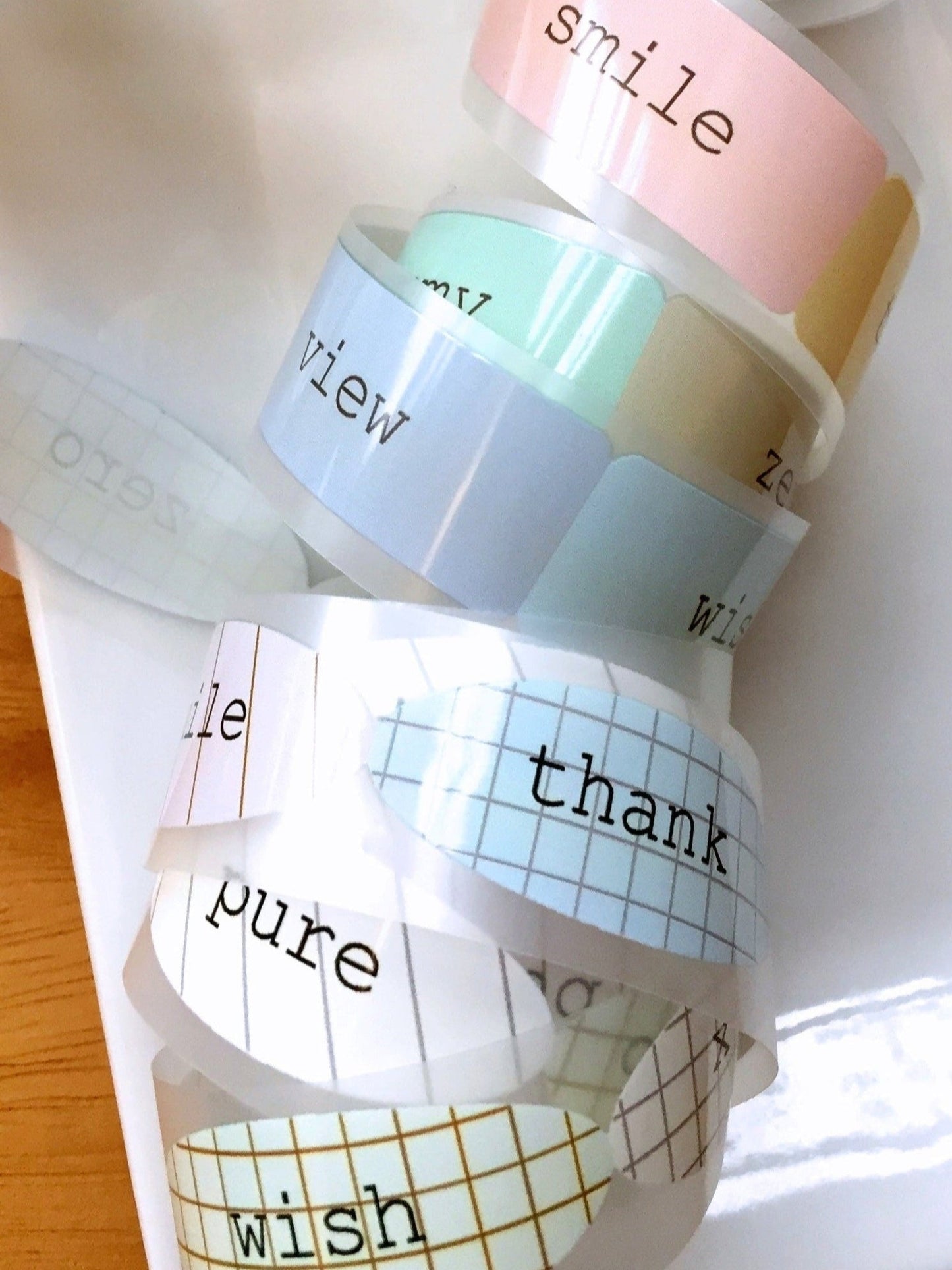Urtapeprint x Leila - Daily Talk PET tape (312.5 cm) SAMPLES