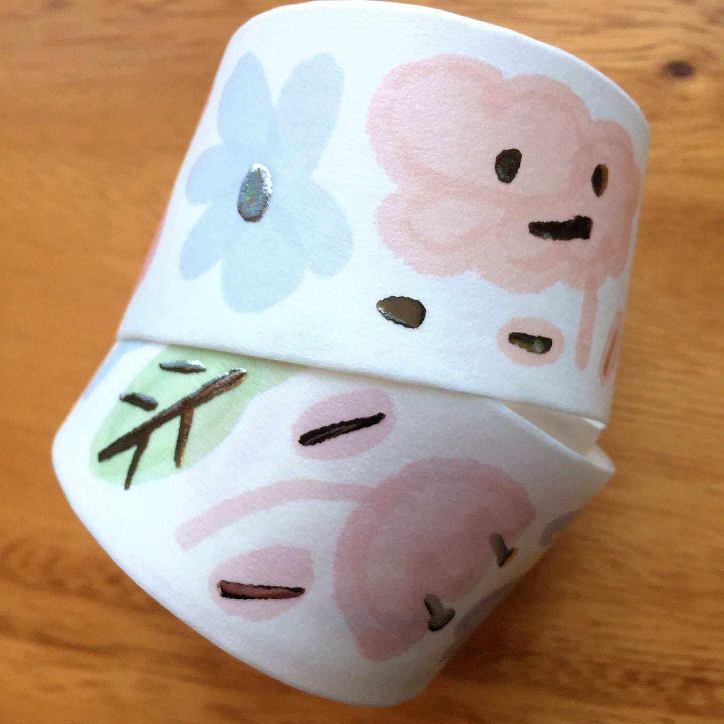 Urtapeprint x Wendy - Garden of Melancholy silver foil washi tape SAMPLES