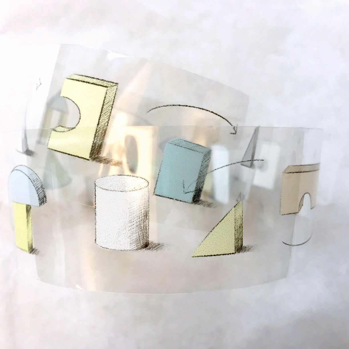 Urtapeprint x Wendy - Building Block City PET tape SAMPLES