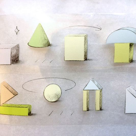 Urtapeprint x Wendy - Building Block City PET tape SAMPLES