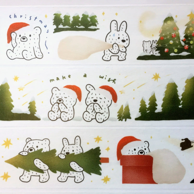 Urtapeprint x Wendy - Party in the Forest washi tape (4 cm x 90 cm) SAMPLES